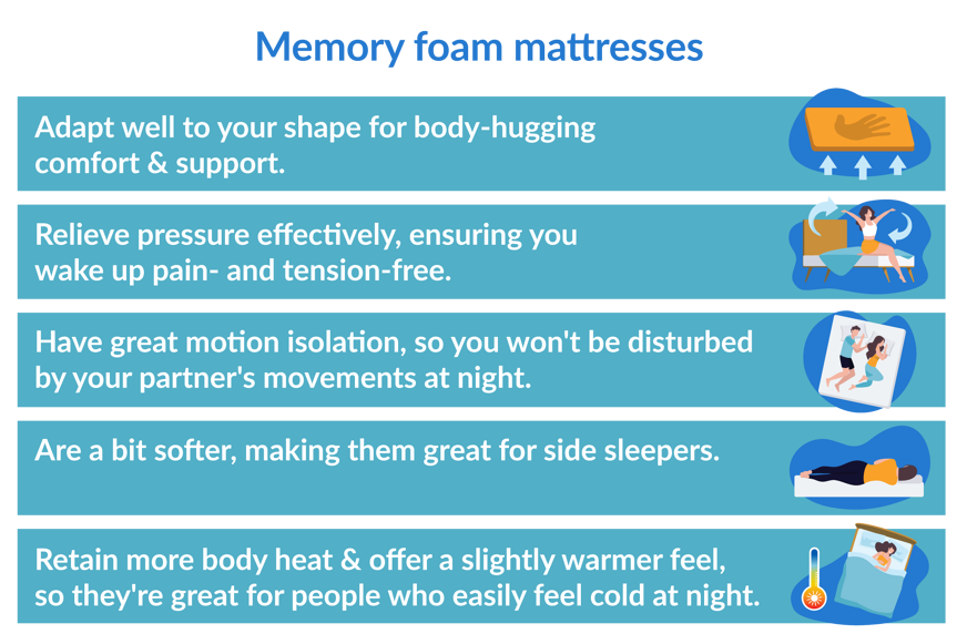 benefits of memory foam